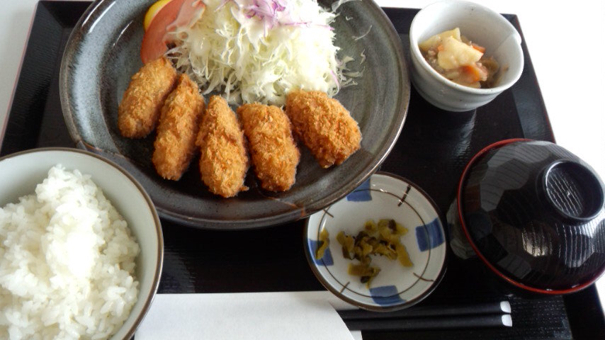 カキフライ定食